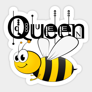 Queen Bee Sticker